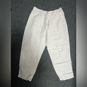 Madewell White Casual Pants